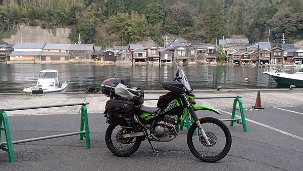 スーパーシェルパと伊根の舟屋